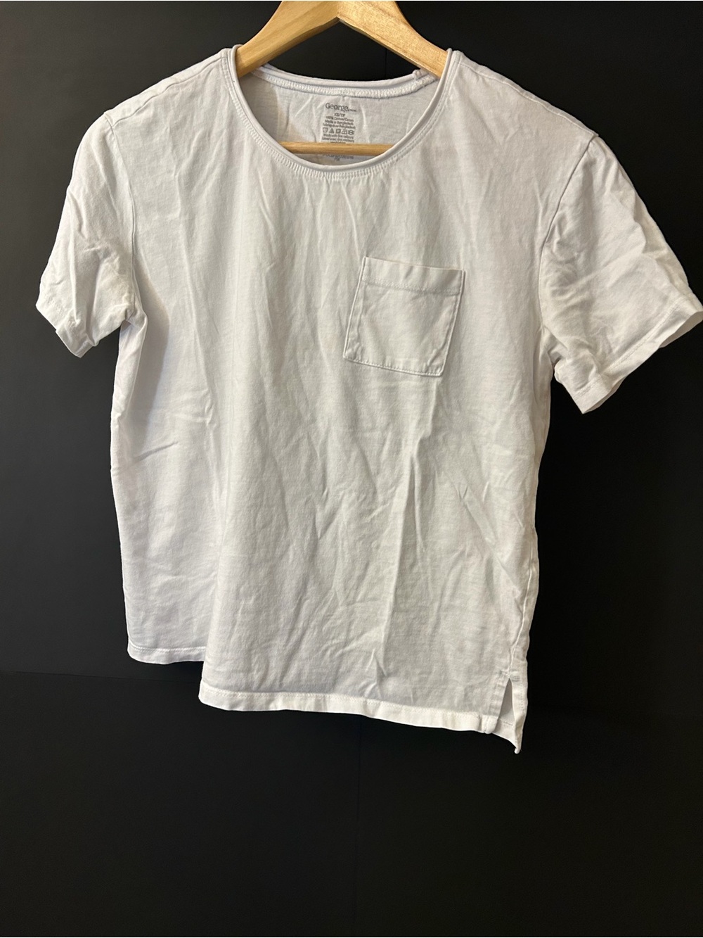 Classic White Pocket Tee